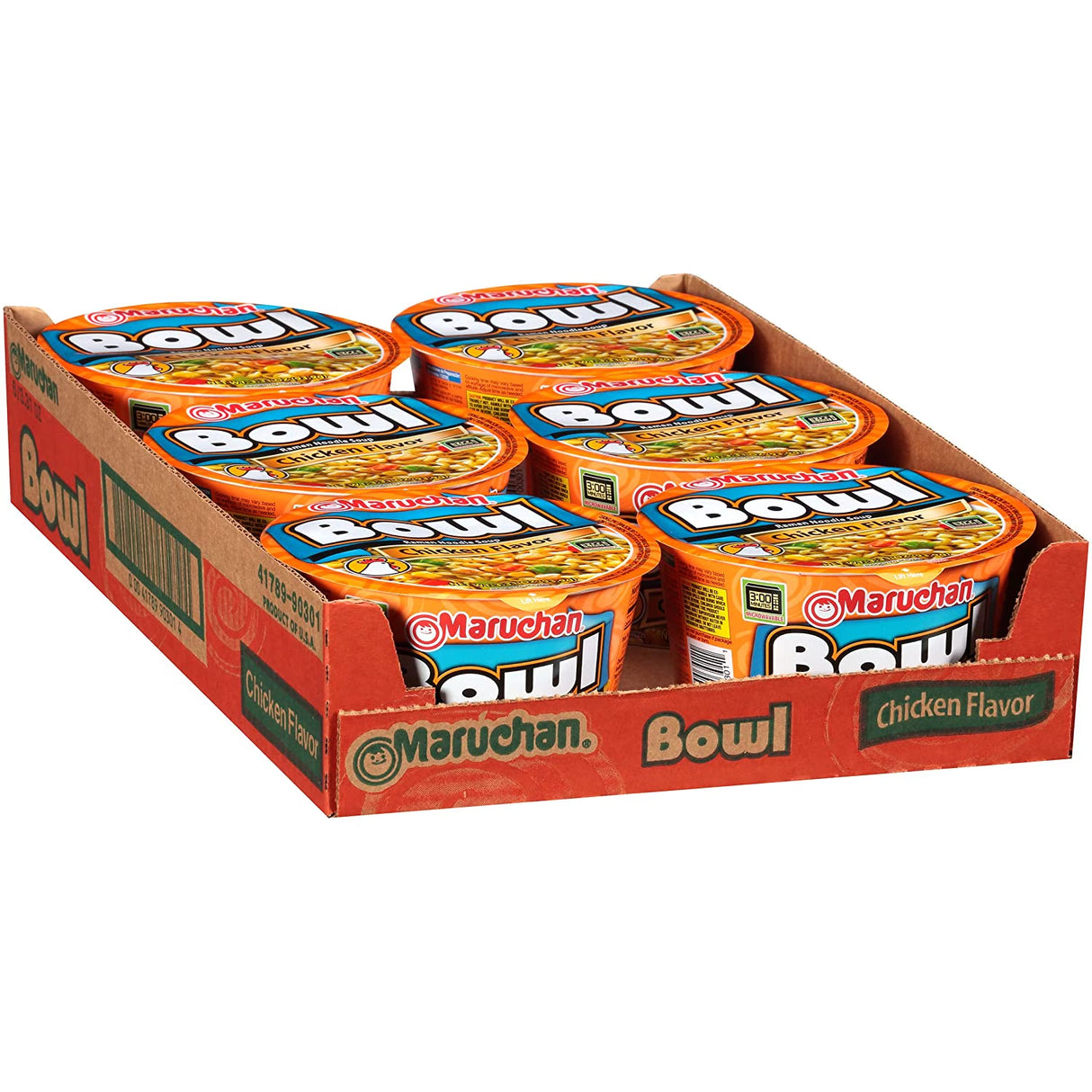 Maruchan Bowl Chicken Instant Cup 3.31oz - 6ct
