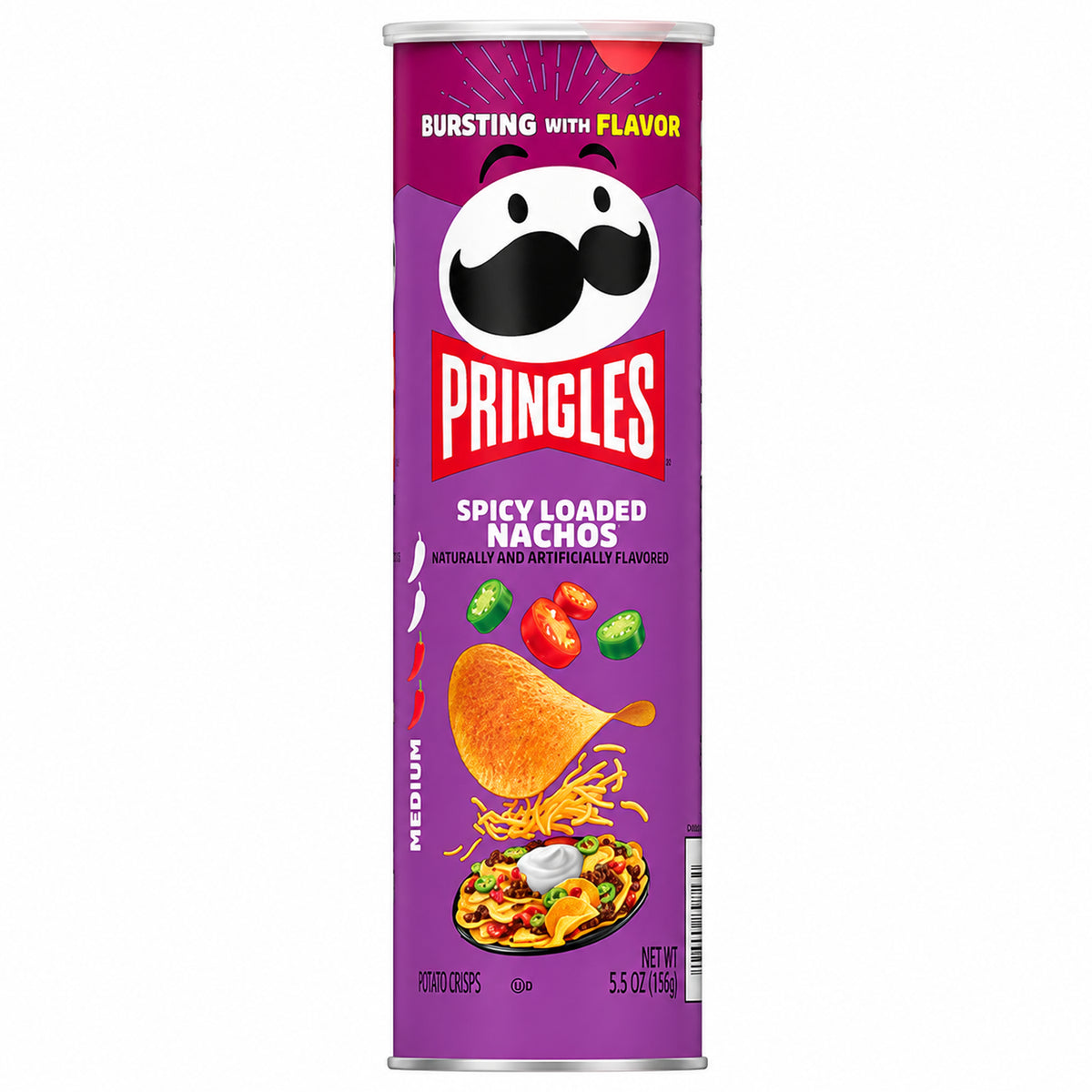 Pringles Spicy Loaded Nachos 5.5oz- 14ct
