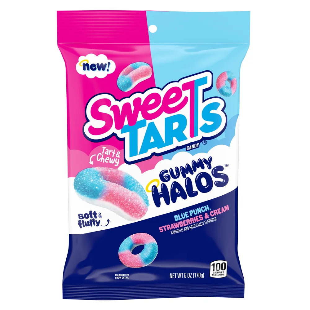 Sweetarts Gummy Halos 6oz - Single