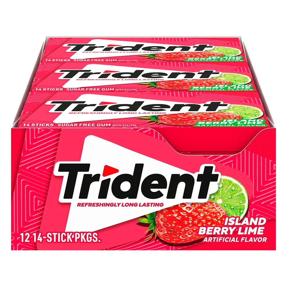 Trident Pty Island Berry Lime - 12ct