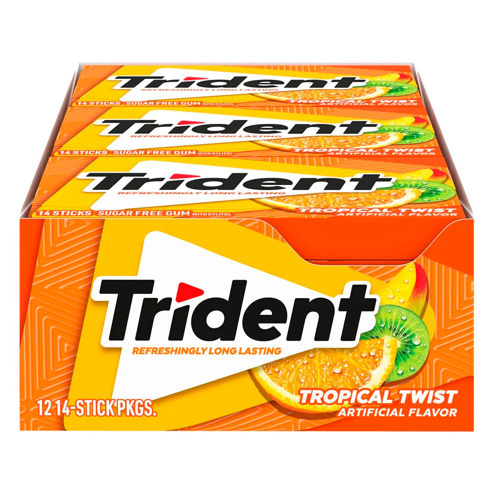 Trident Pty Tropical Twist - 12ct