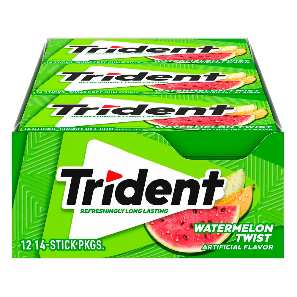Trident Pty Watermelon Twist - 12ct