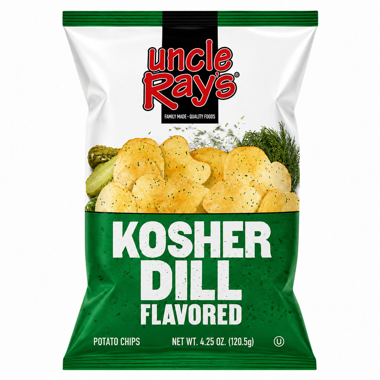 Uncle Ray's Kosher Dill Potato Chips 4.25oz