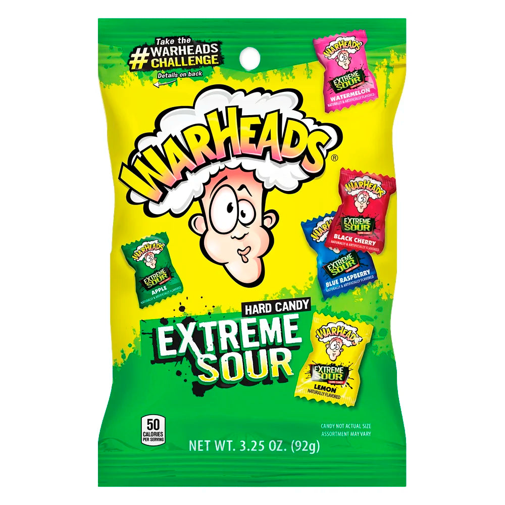 Warheads Extreme Sour Hard 3.25oz - Single