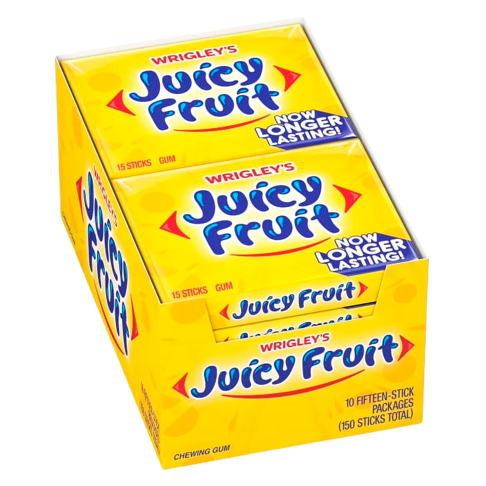 Wrigley's Pty Juicy Fruit - 10ct