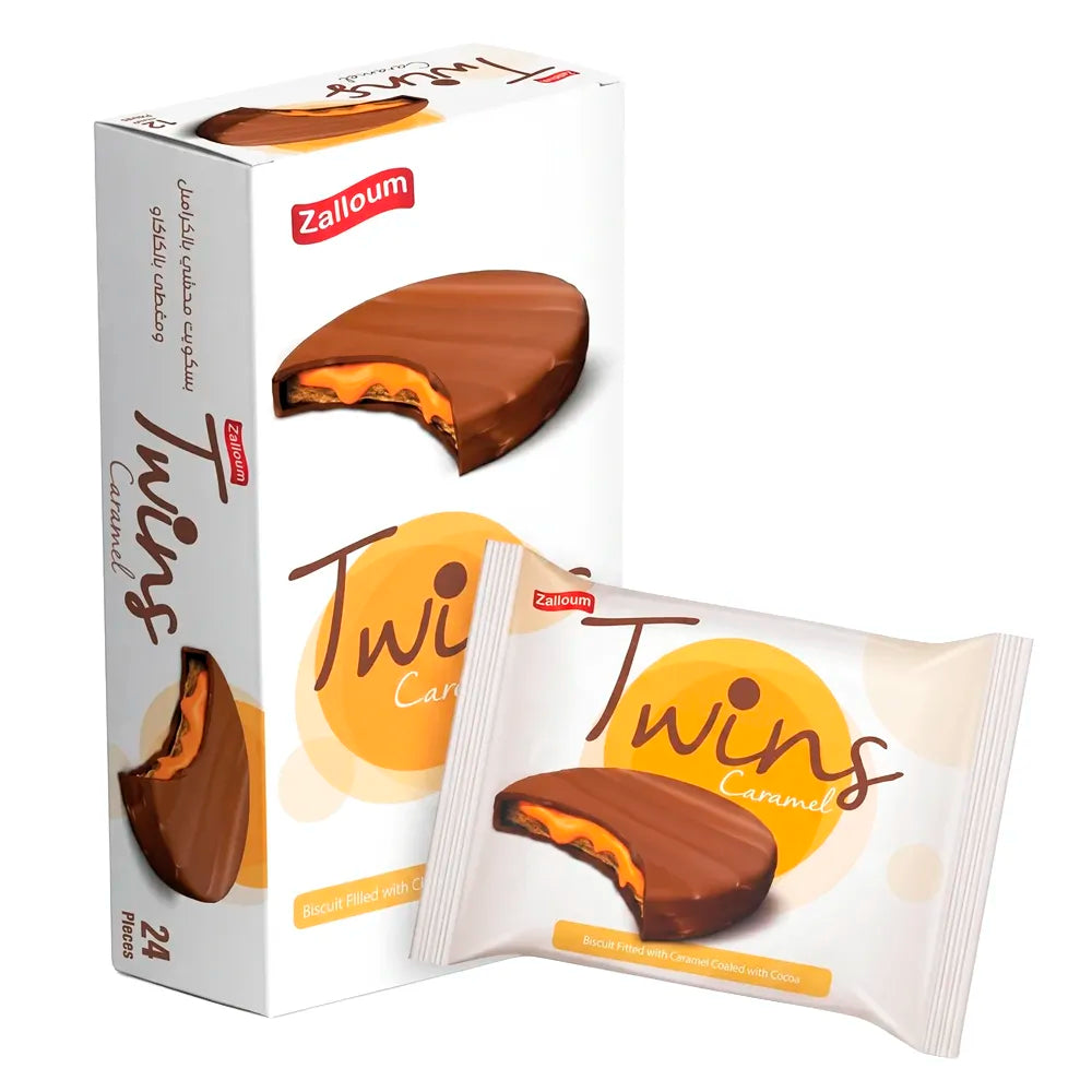Zalloum-Twins-Coated-Biscuit-Filled-with-Caramel-24ct-(6-pcs)