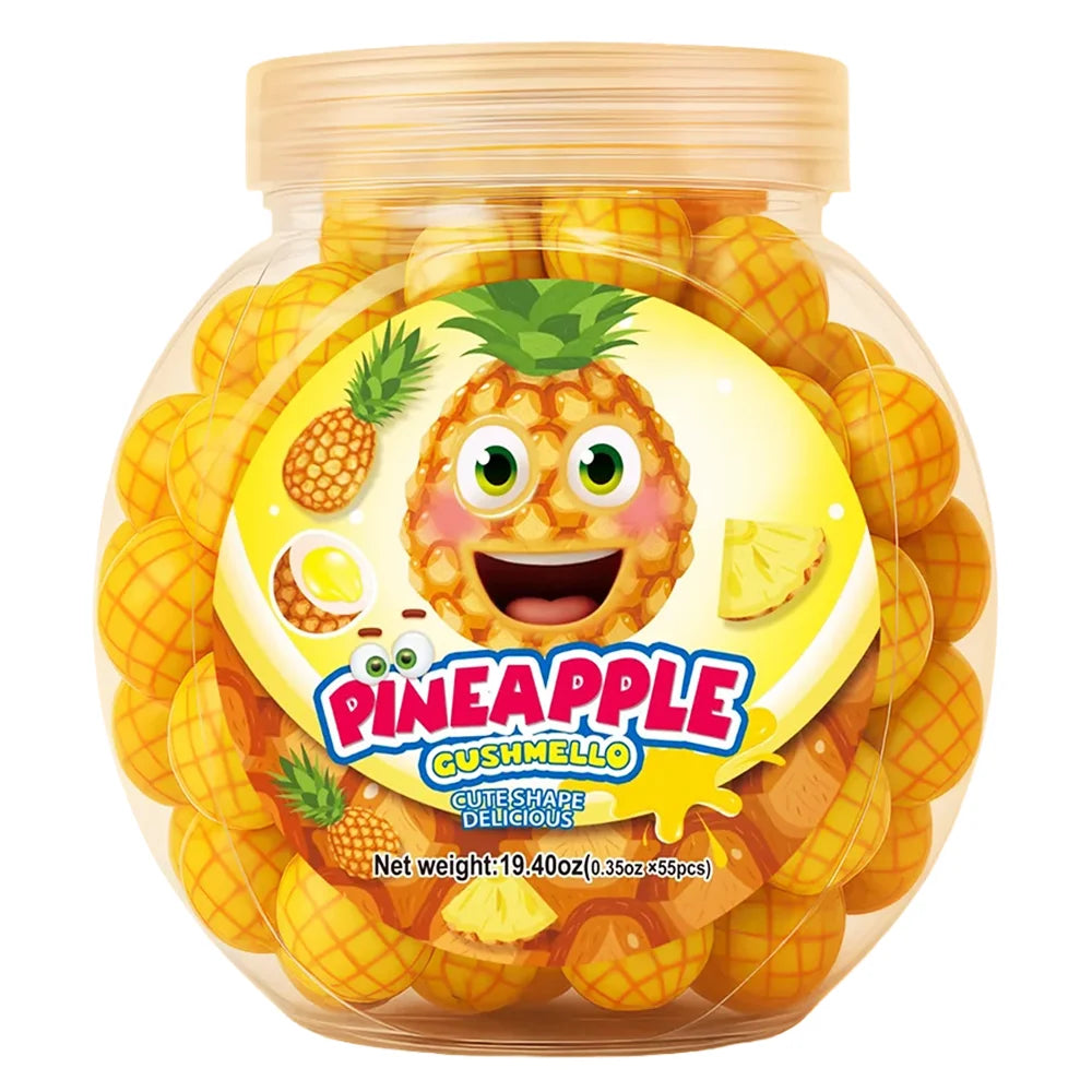 Zoomi Gushmellos Pineapple Jar - 55ct