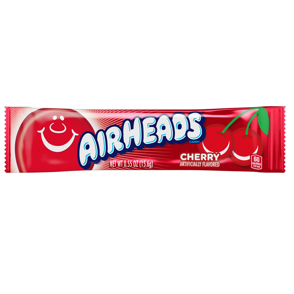 Airheads Cherry Candy 0.55oz - 36ct