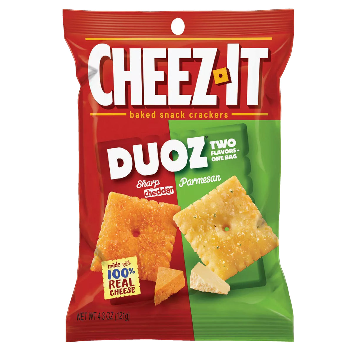 Cheez-It Duoz Cheddar and Parmesan 4.3oz Peg