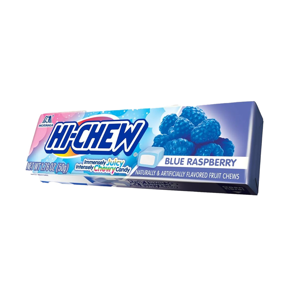 Hi-Chew Stick Blue Raspberry Regular 1.76oz - 15ct