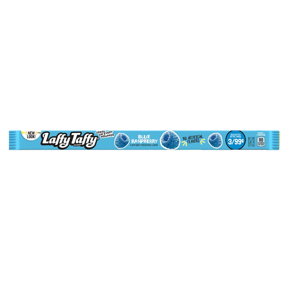 Laffy Taffy Blue Raspberry Rope 0.81oz - 24ct