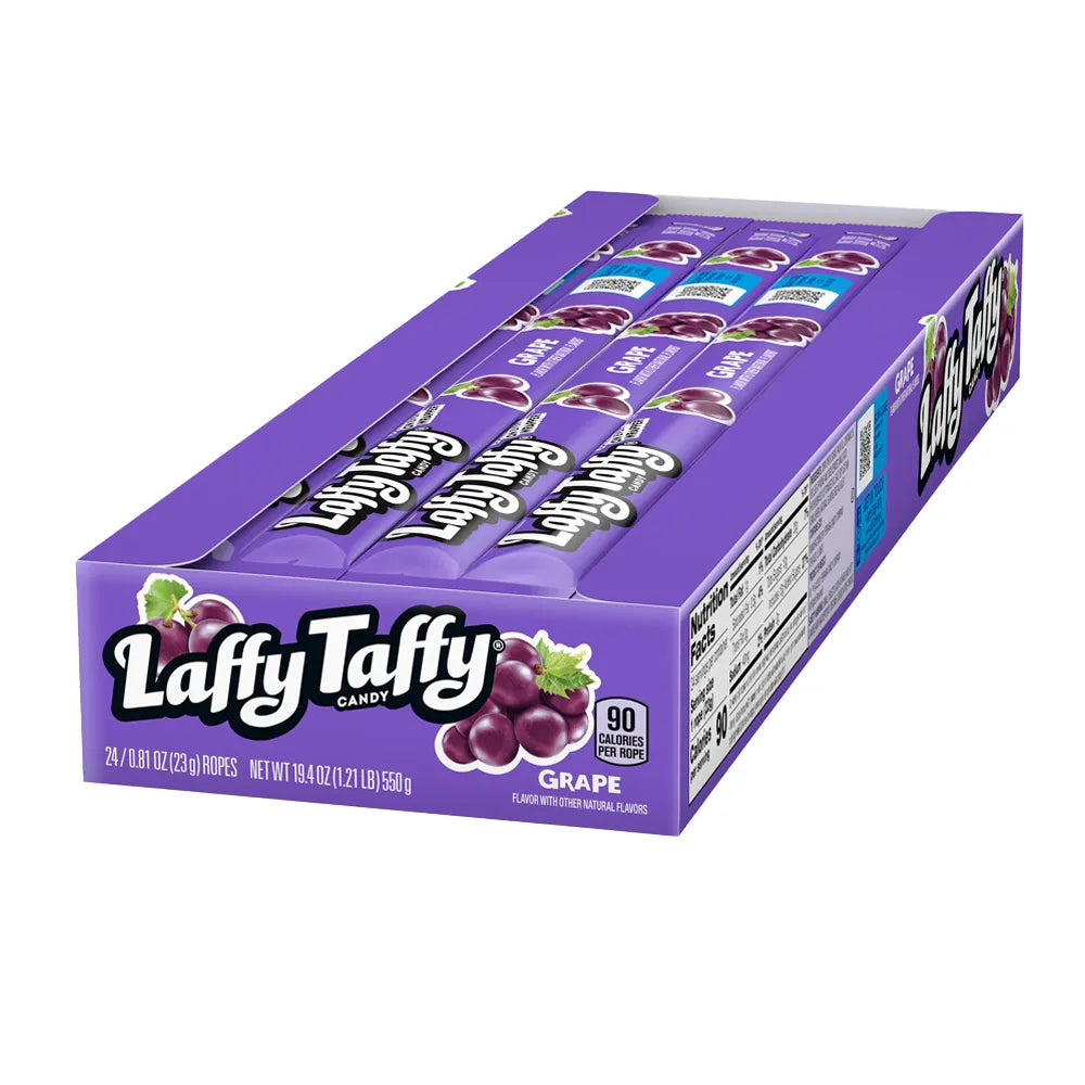 Laffy Taffy Grape Rope 0.81oz - 24ct