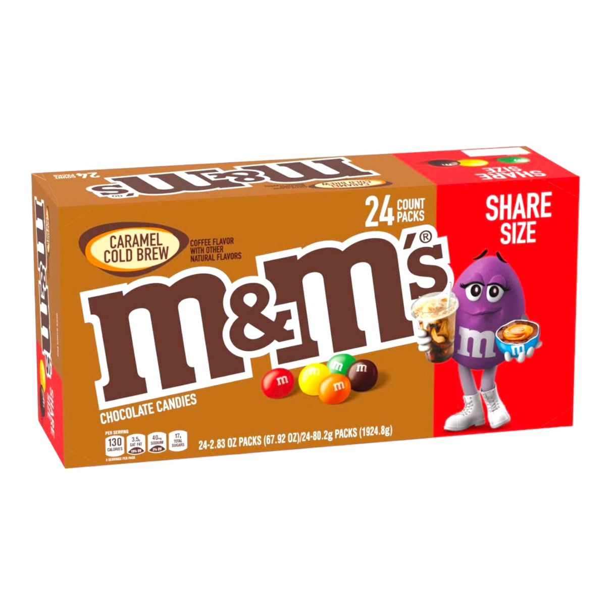 M&M King Caramel Cold Brew 2.83oz - 24ct
