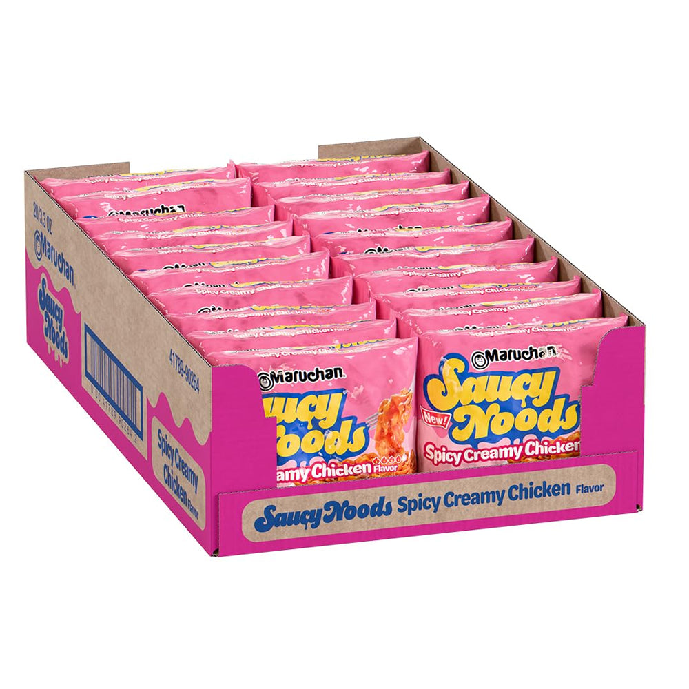 Maruchan Saucy Noods Spicy Creamy Chicken 3.3oz - 20ct