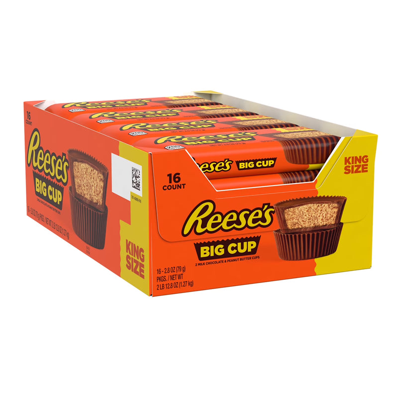 Reese's Big Cup with Pieces King Size 2.8oz - 16ct