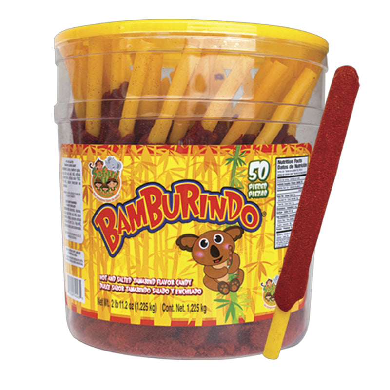 Safari Candies Bamburindo Banderilla De Tamarindo - 50ct