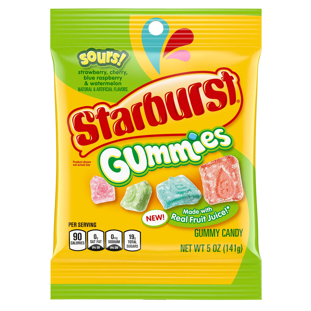 Starburst Sour King Gummies 5oz Peg