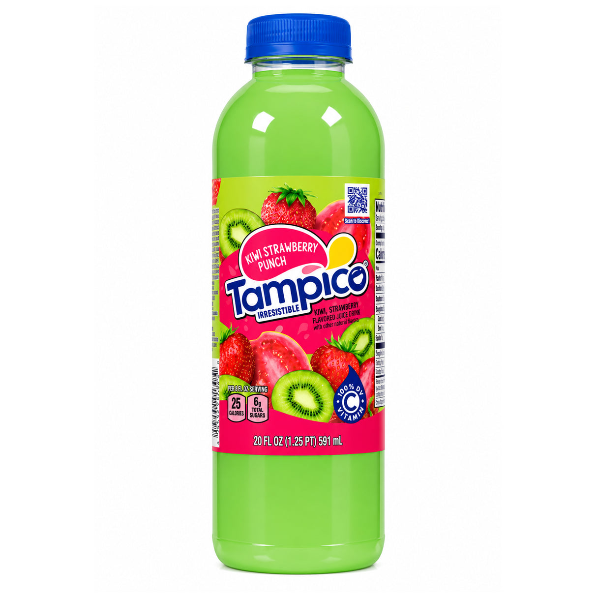 Tampico Kiwi Strawberry Punch Drink 20oz - 24ct