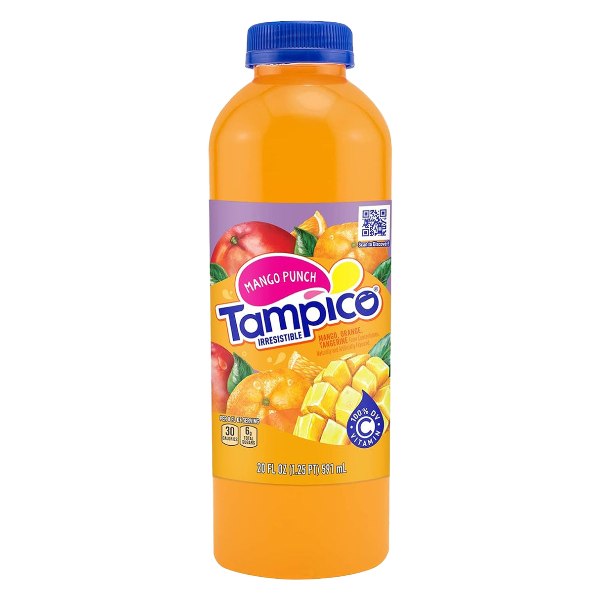 Tampico Mango Punch Drink 20oz - 24ct