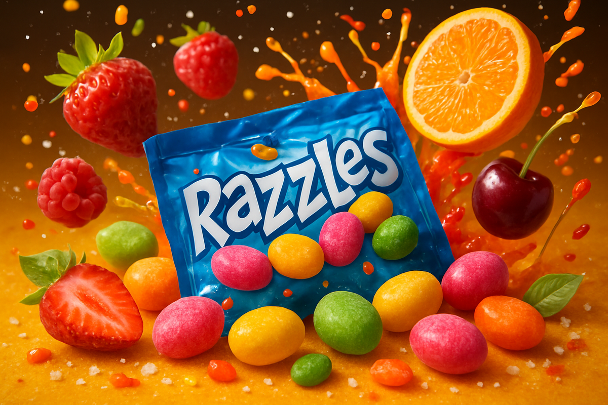 Why Razzles Candy That Turns Into Gum Excites Fans