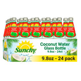 Sunchy Coconut Water Glass Bottle 9.8oz - 24ct