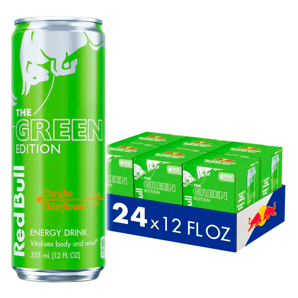 Red Bull Curuba Elderflower Energy Drink 12oz - 24ct