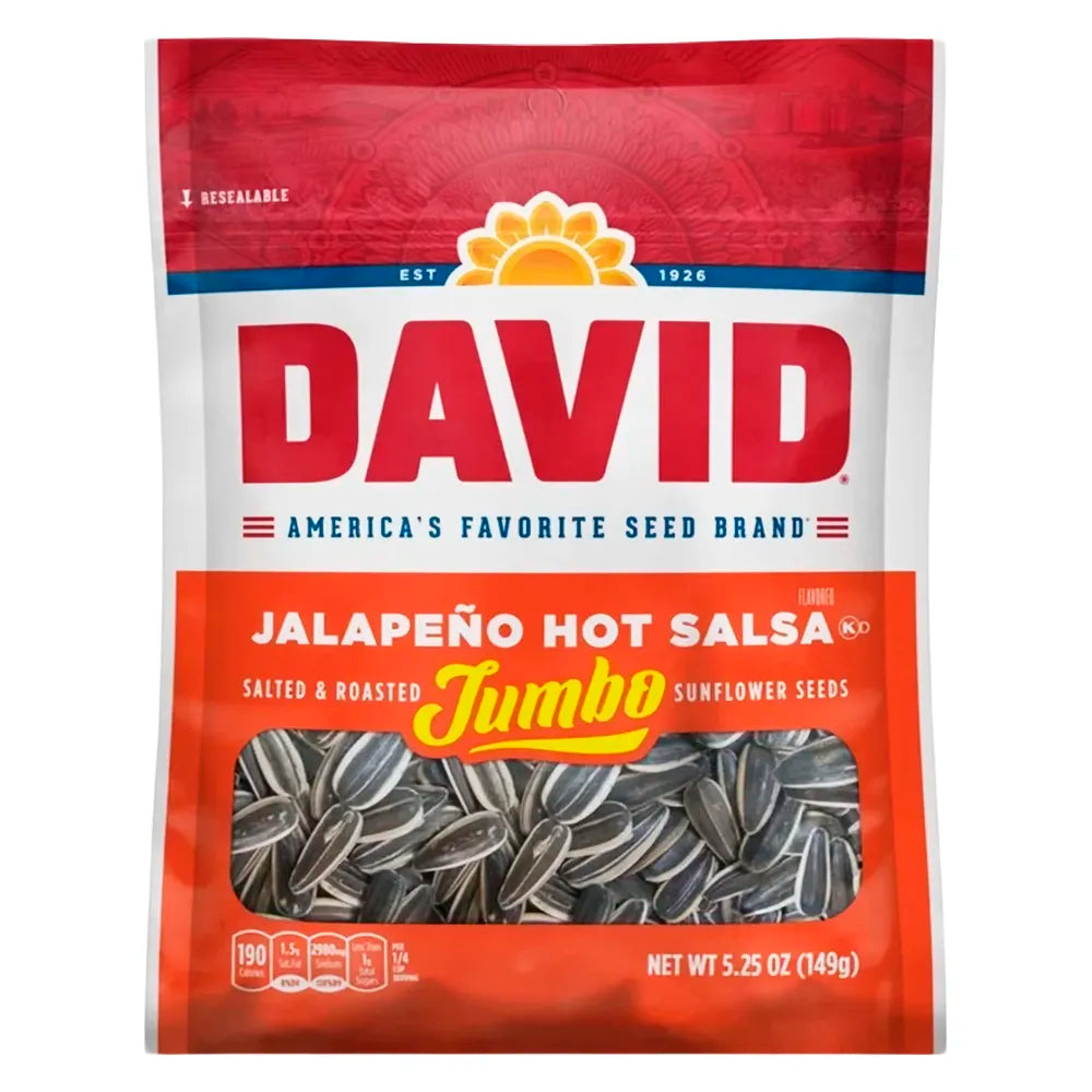 David Jalapeno Hot Salsa Jumbo Single 5.25oz