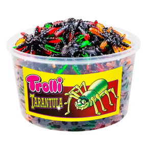 Trolli Spider Exotic Mini Candy 30 Pack in clear container
