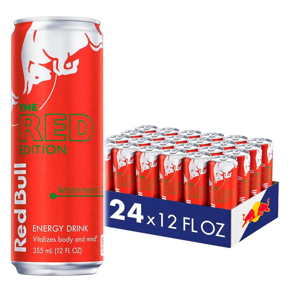 Red Bull Watermelon Energy Drink 12oz - 24ct