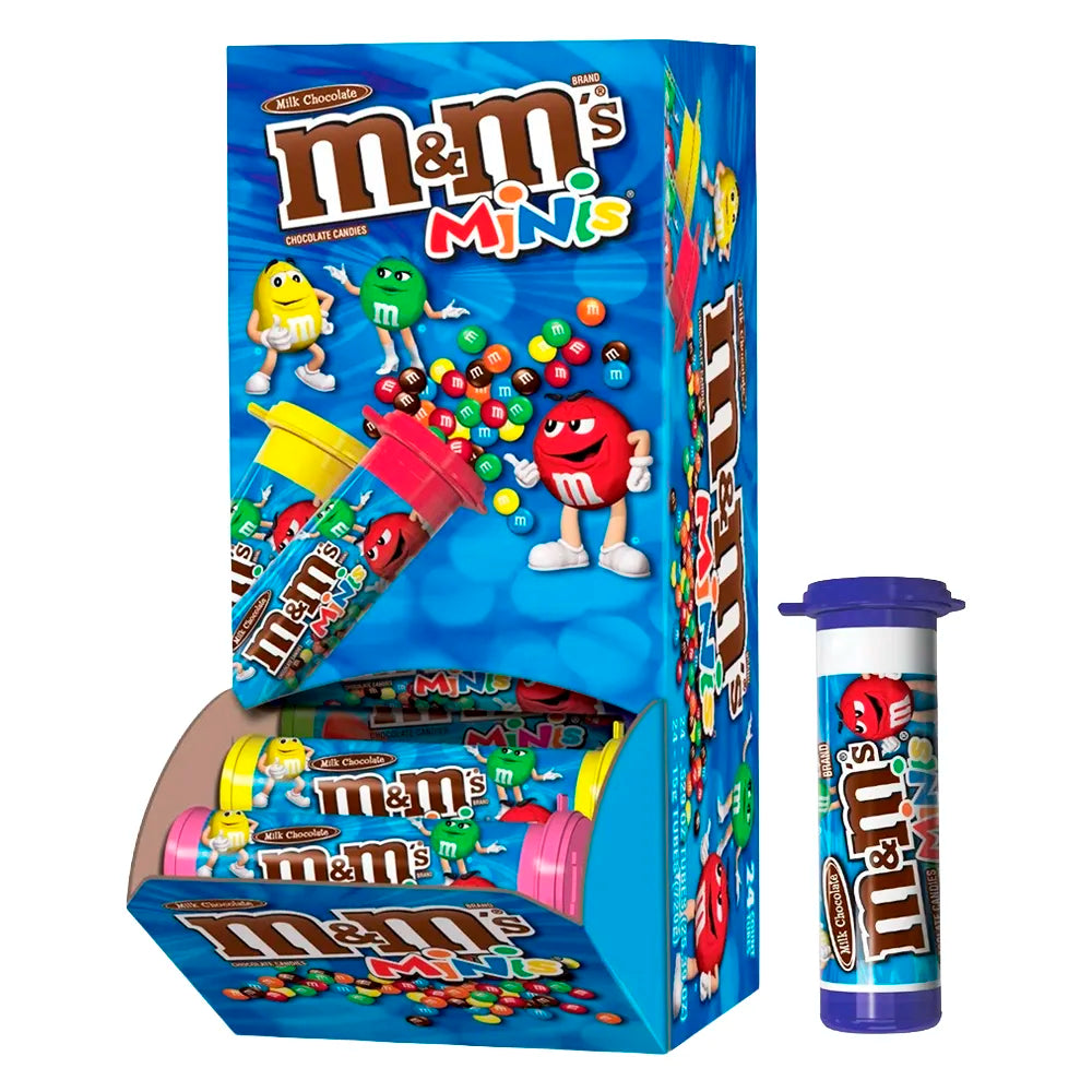 M&M Mini's Tube Regular 1.08oz - 24ct
