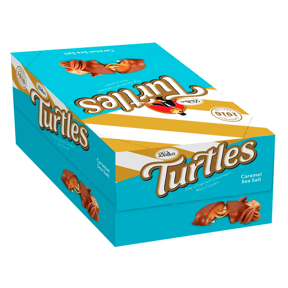 Turtles Caramel Sea Salt Reg 1.76oz - 3Pc 24ct