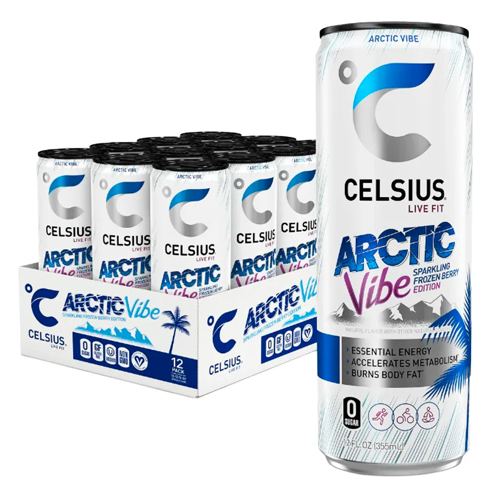 Celsius Arctic Vibe Sparkling 12oz - 12ct