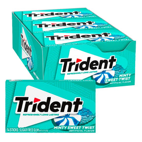 Trident Minty Sweet Twist gum pack