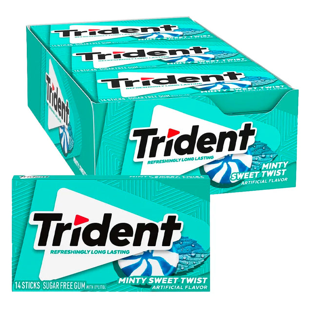 Trident Minty Sweet Twist gum pack