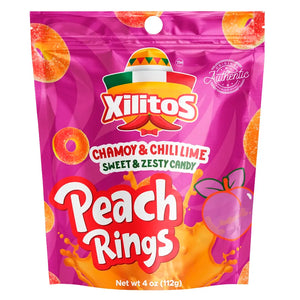 Xilitos Candy Peach Rings 4oz