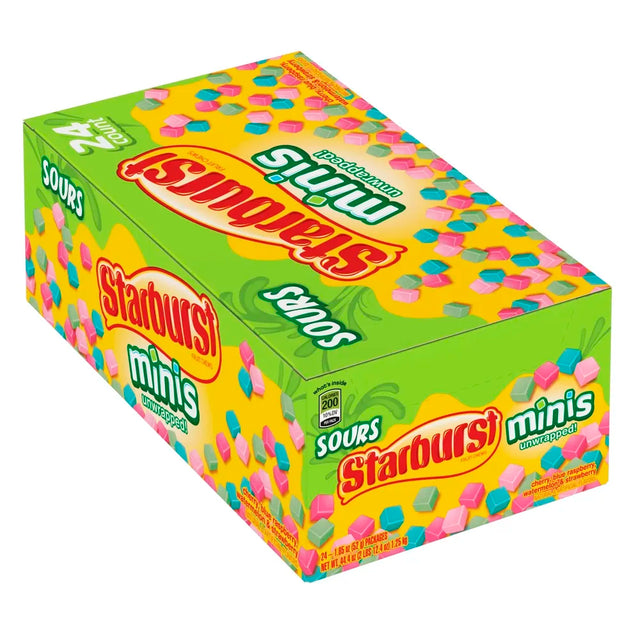 Starburst Mini Sour 1.85oz box