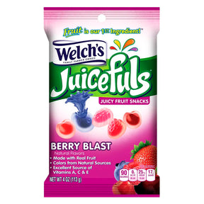 Welch's Juicefuls Berry Blast 4oz candy bag