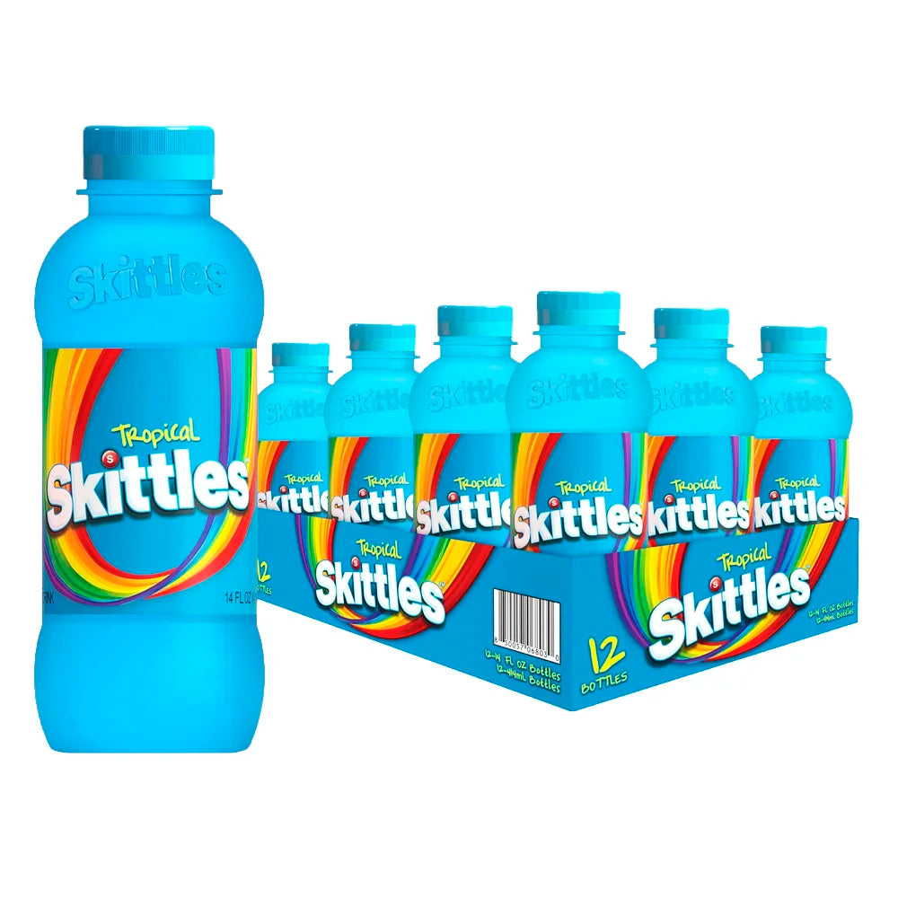 Skittles Tropical Drink 14oz - 12ct