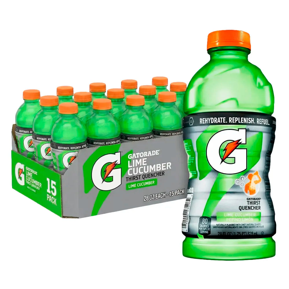 Gatorade Lime Cucumber 28oz - 15ct