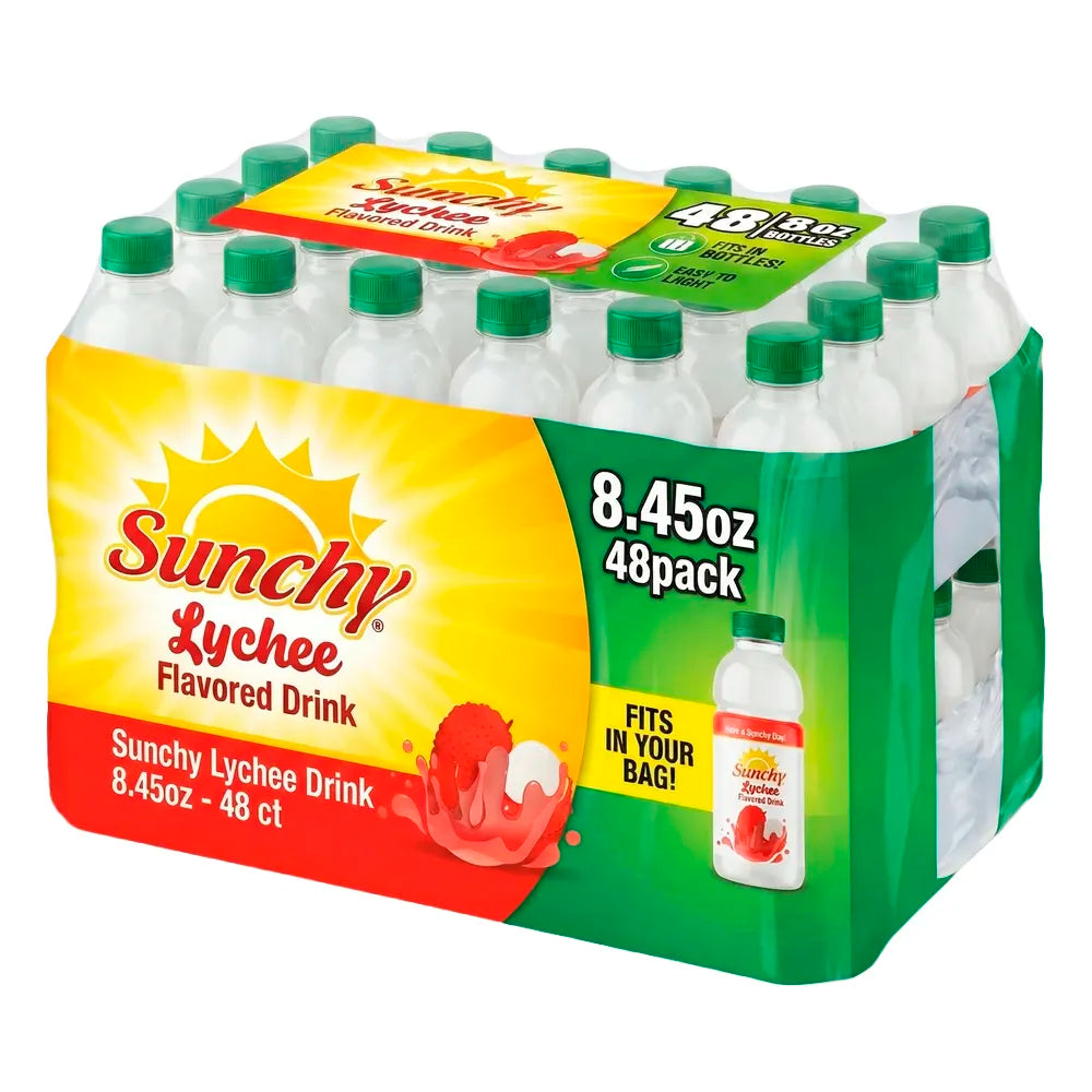 Sunchy Lychee Drink 8.45oz - 48ct