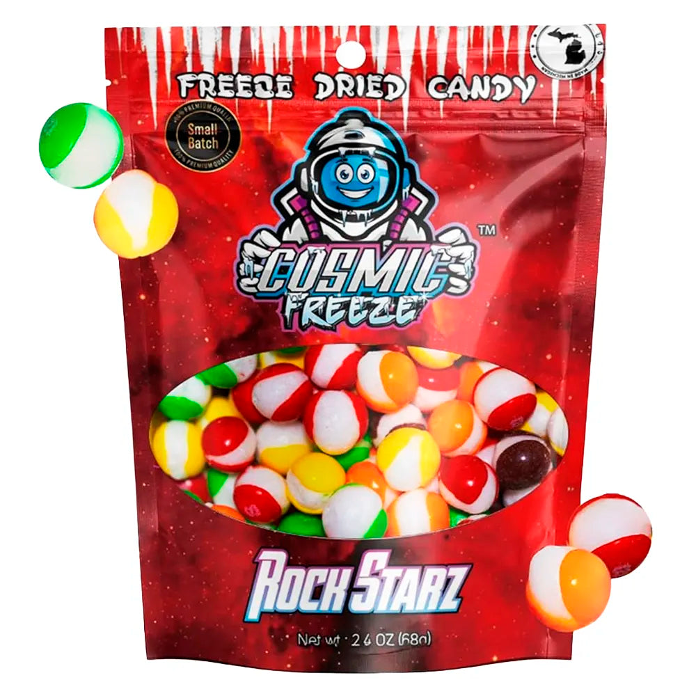 Cosmic Freeze Freeze Dried Candy Rock Starz 2.4oz
