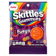 Skittles Fuego Gummies 5.8oz bag with rainbow design