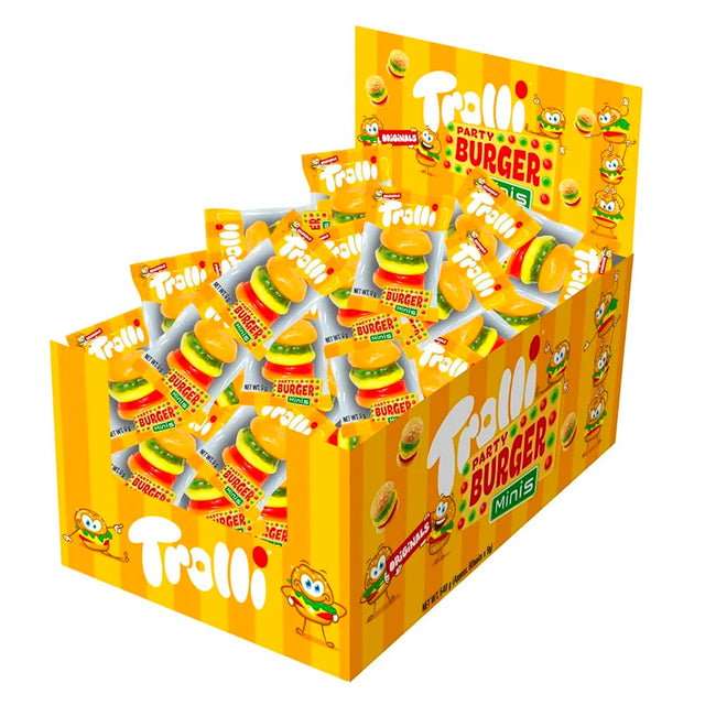 Trolli Burger Mini Candy display box