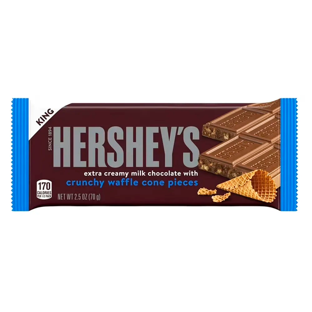 Hershey Extrta Creamy Waffle Cone King 2.5oz - 18ct