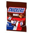 Snickers Mini 2.48oz Peg candy bag