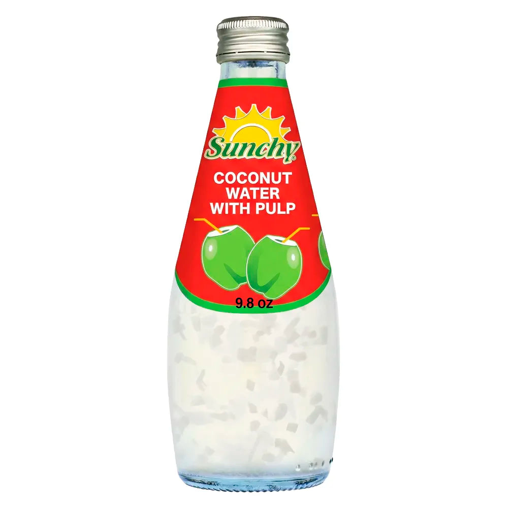 Sunchy Coconut Water Glass Bottle 9.8oz - 24ct