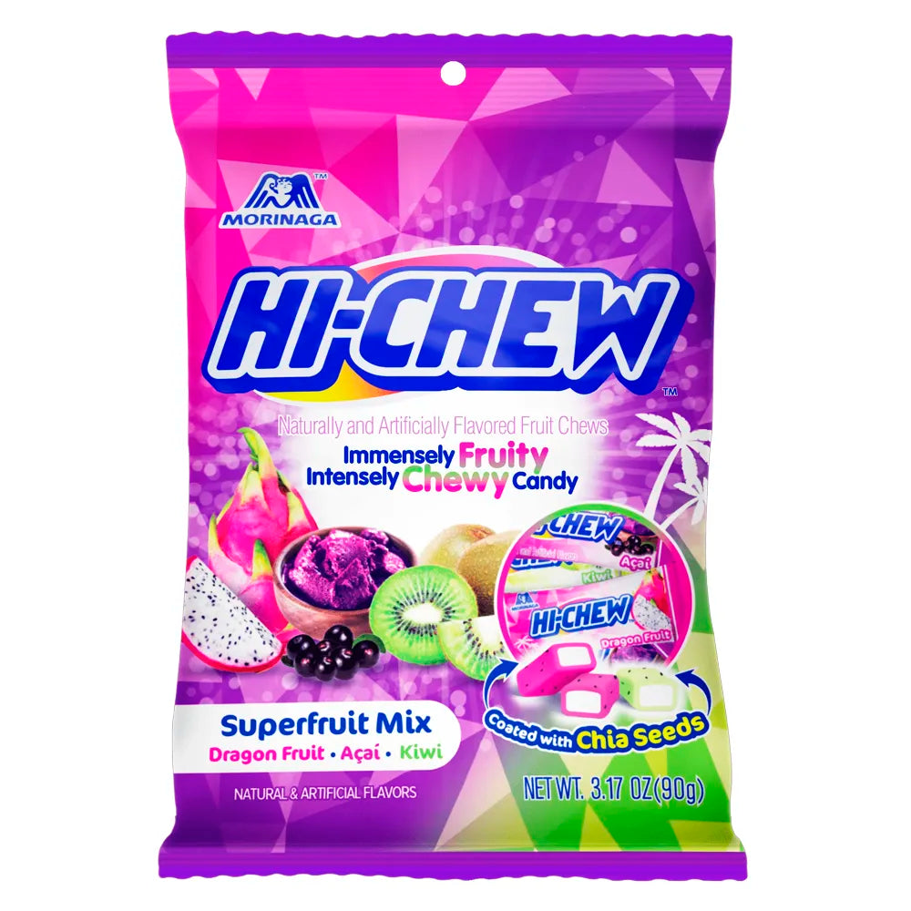 Hi-Chew Super Fruit Mix 3.17oz Peg