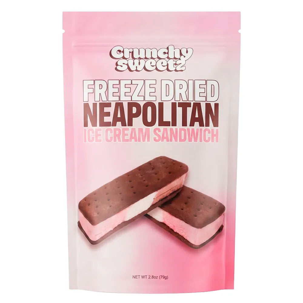 Crunchy Sweetz Freeze Dried Candy Ice Cream Sandwich
