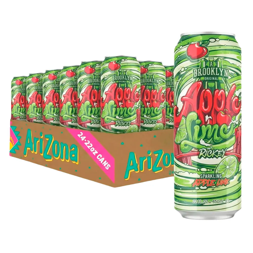 Arizona Apple Lime Rickey 22oz - 24ct