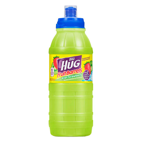 Big Hug Fruit Barrel Kiwi Strawberry Drink 16oz - 24ct